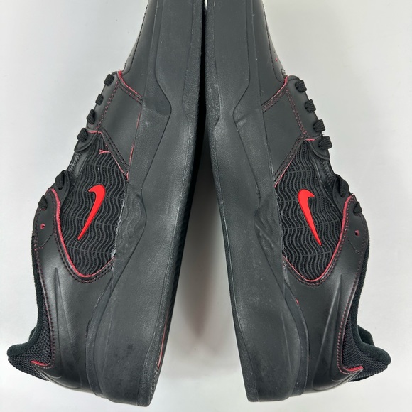 Men's Nike SB Ishod Wair Skate Skateboard Shoes Black/Red DV5473-001 - Size 11 - Picture 5 of 9